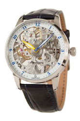 OROLOGIO CARICA MANUALE 43 MM. MOV. SCHELETRATO SEAGULL 3600